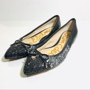 Sam Edelman Lilly Flats Tweed Sides Size 6.5